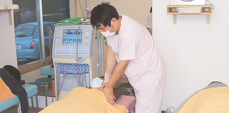 ソフト整体なので安心安全です